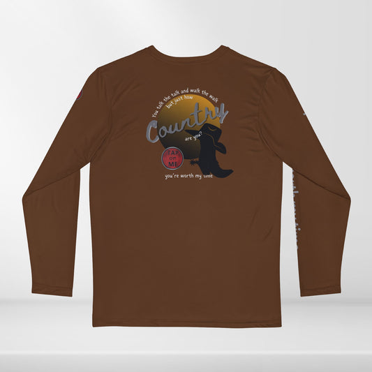(c21951) But just how COUNTRY are you? long sleeve