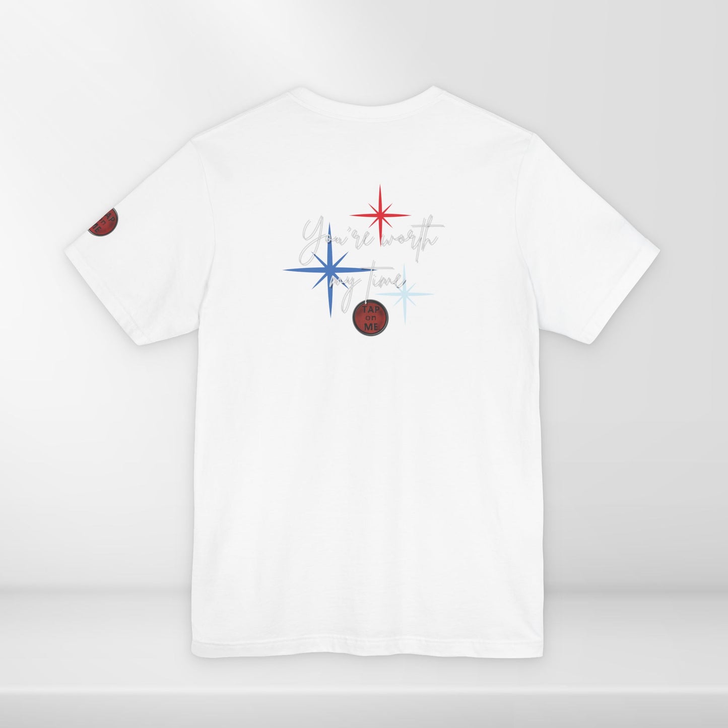 (e11233) You're worth my time (fireworks) short sleeve