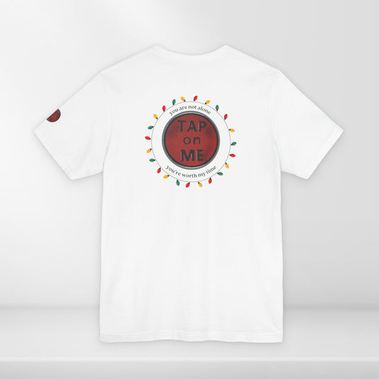 (e12560) You are not alone (Christmas lights) short sleeve