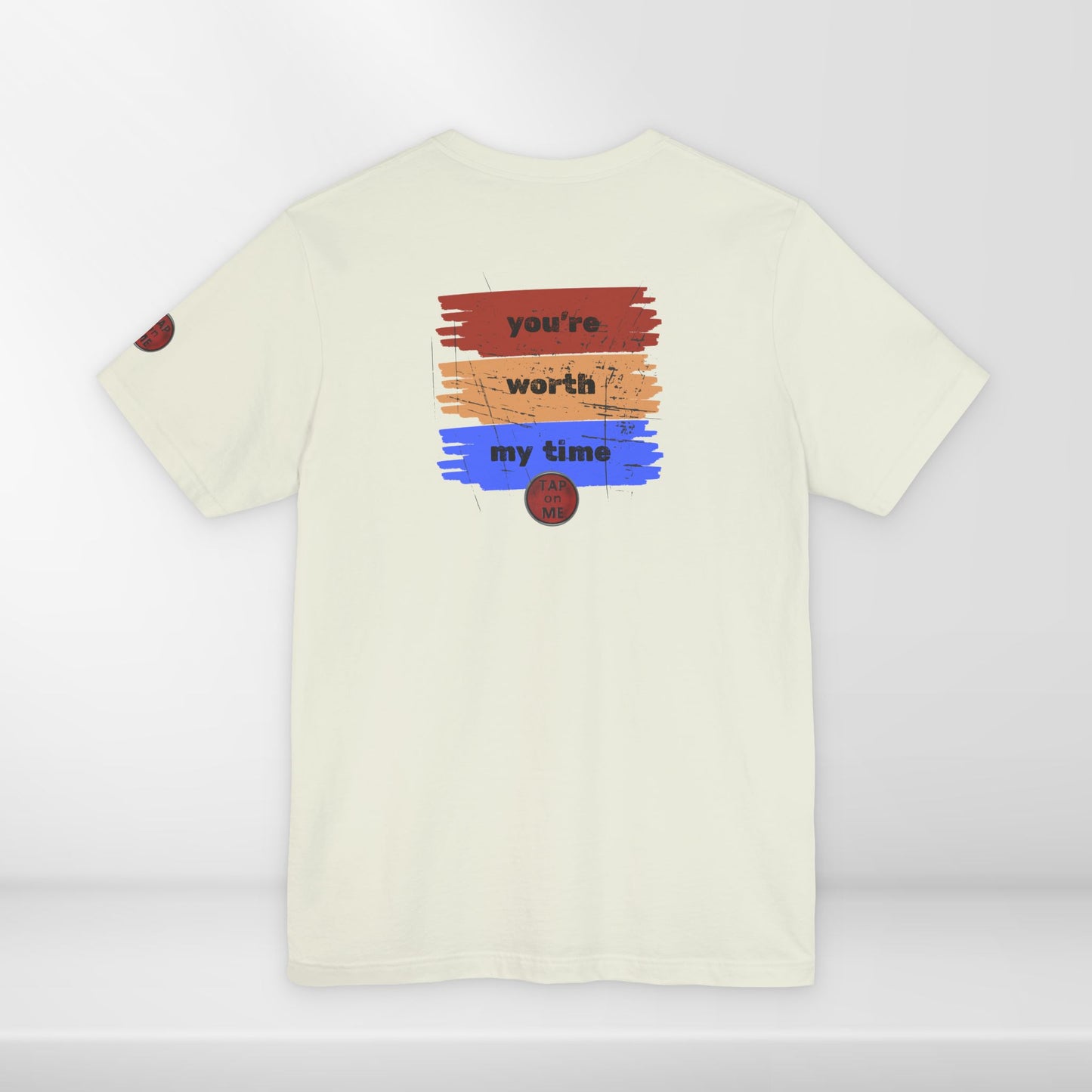(a11748) You're worth my time (swipe) short sleeve