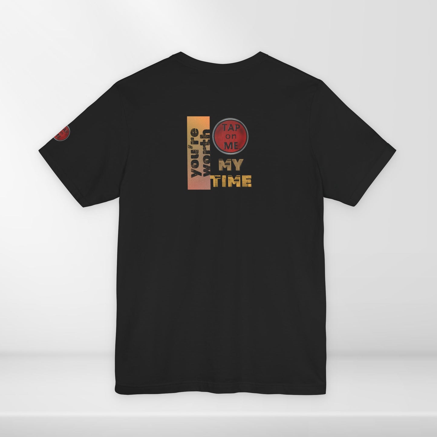 (a11746) You're worth my time (angle) short sleeve