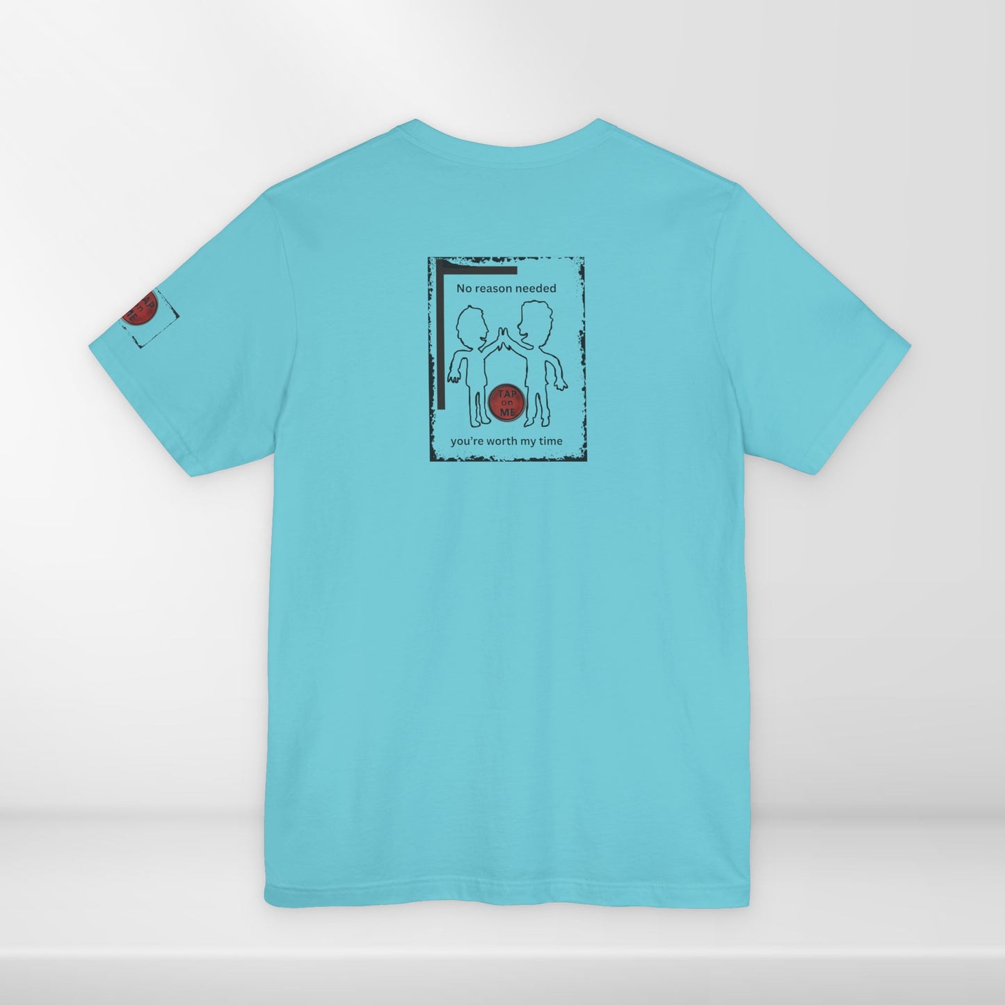 (d10622) No reason needed (outline) short sleeve