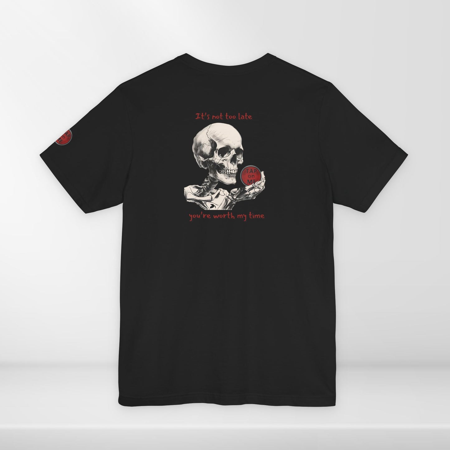 (e11439) It's not too late (skeleton) short sleeve
