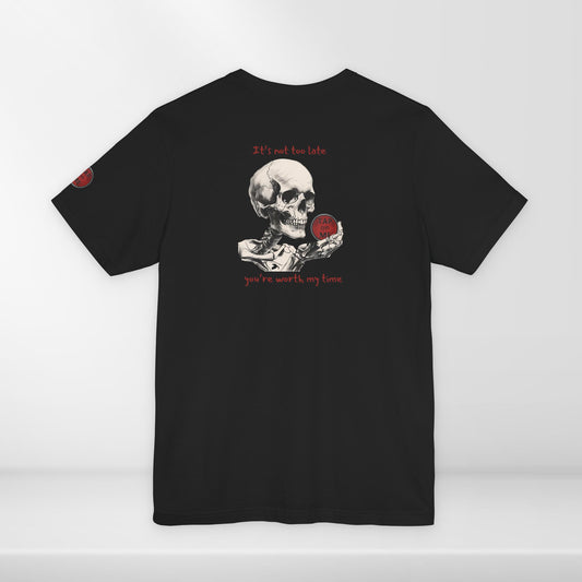 (e11439) It's not too late (skeleton) short sleeve