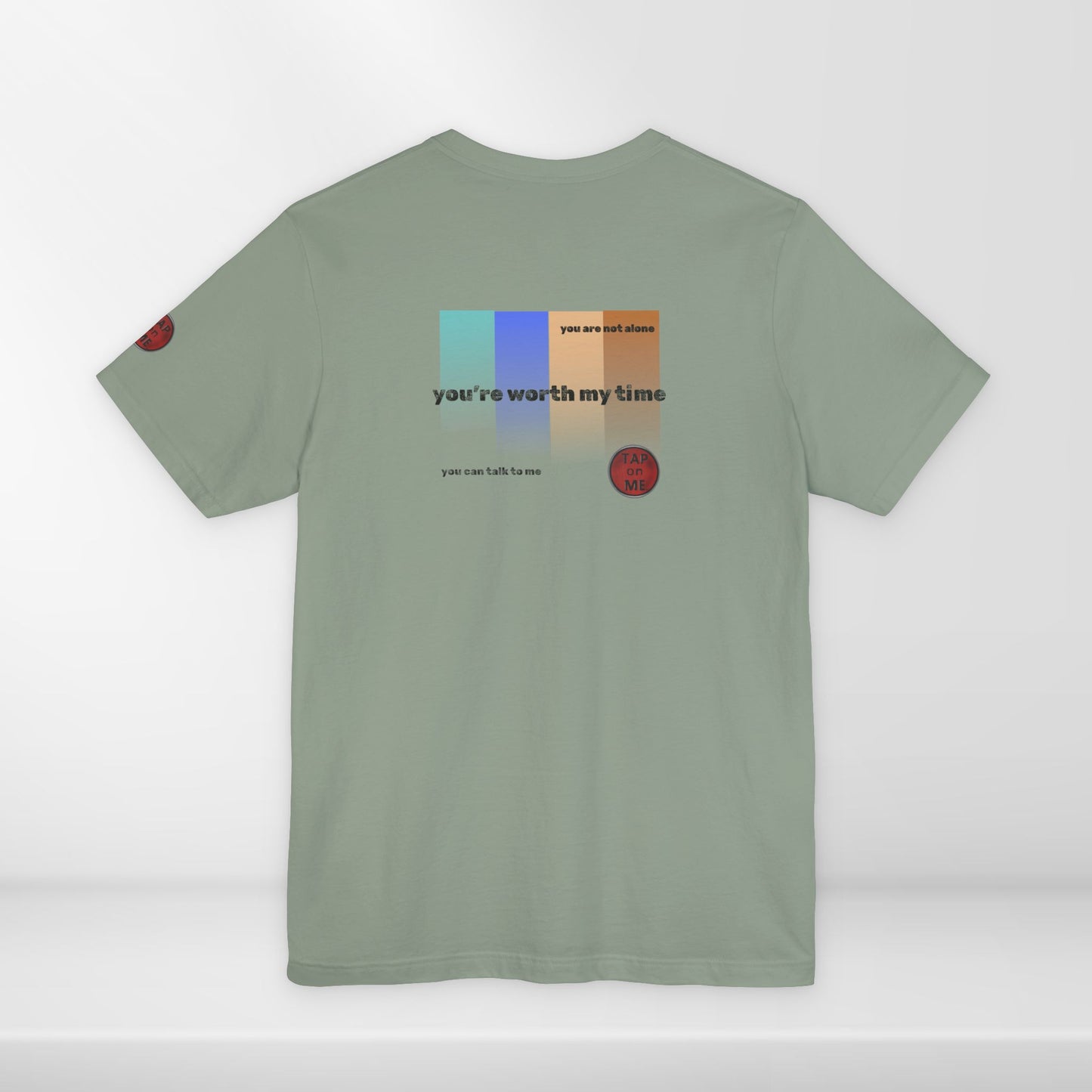 (a11747) You are not alone (graph) short sleeve