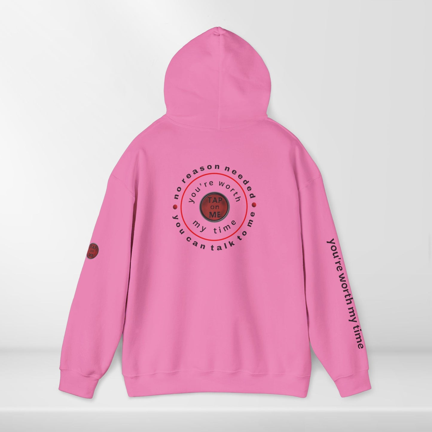 (b30404) No reason needed (wheel) heavy hoodie