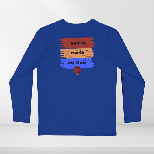 (b21048) You're worth my time (swipe) long sleeve