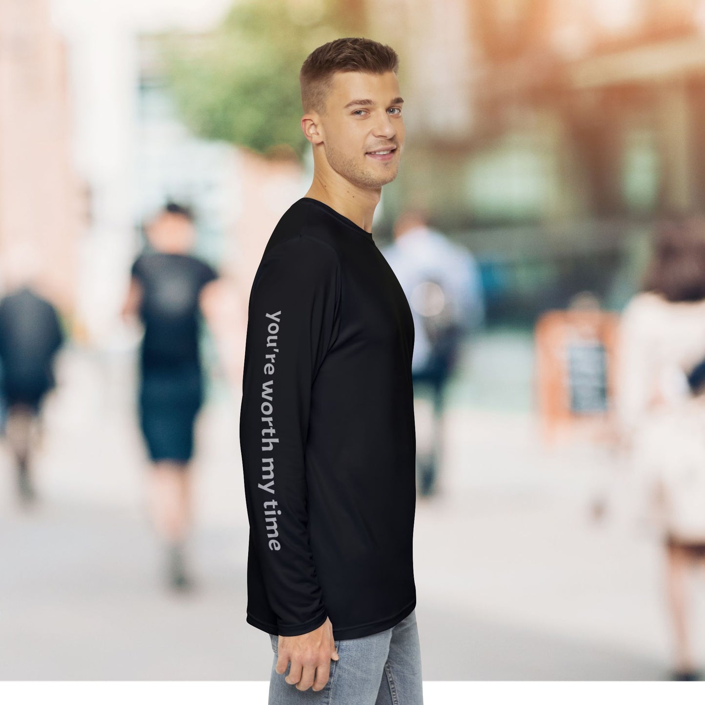 (b20746) You're worth my time (angle) long sleeve
