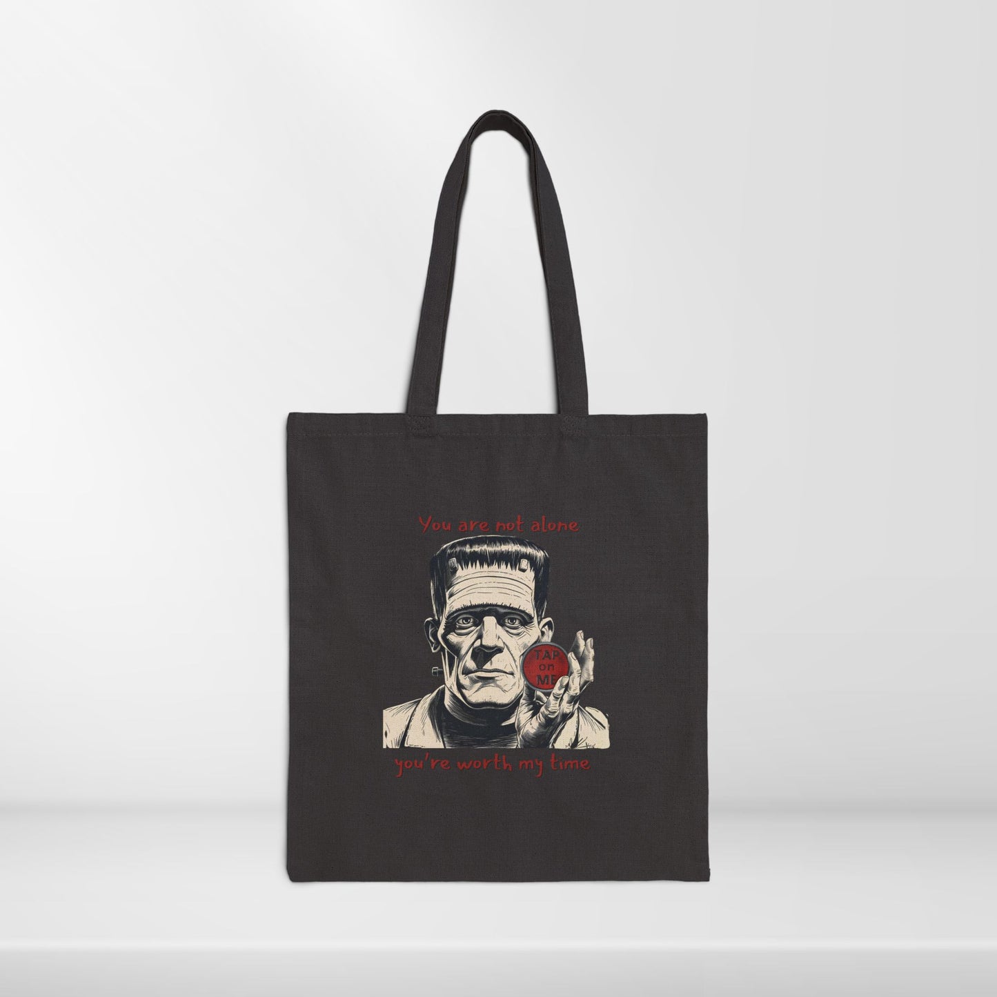 (e51438) You are not alone (frank) tote bag