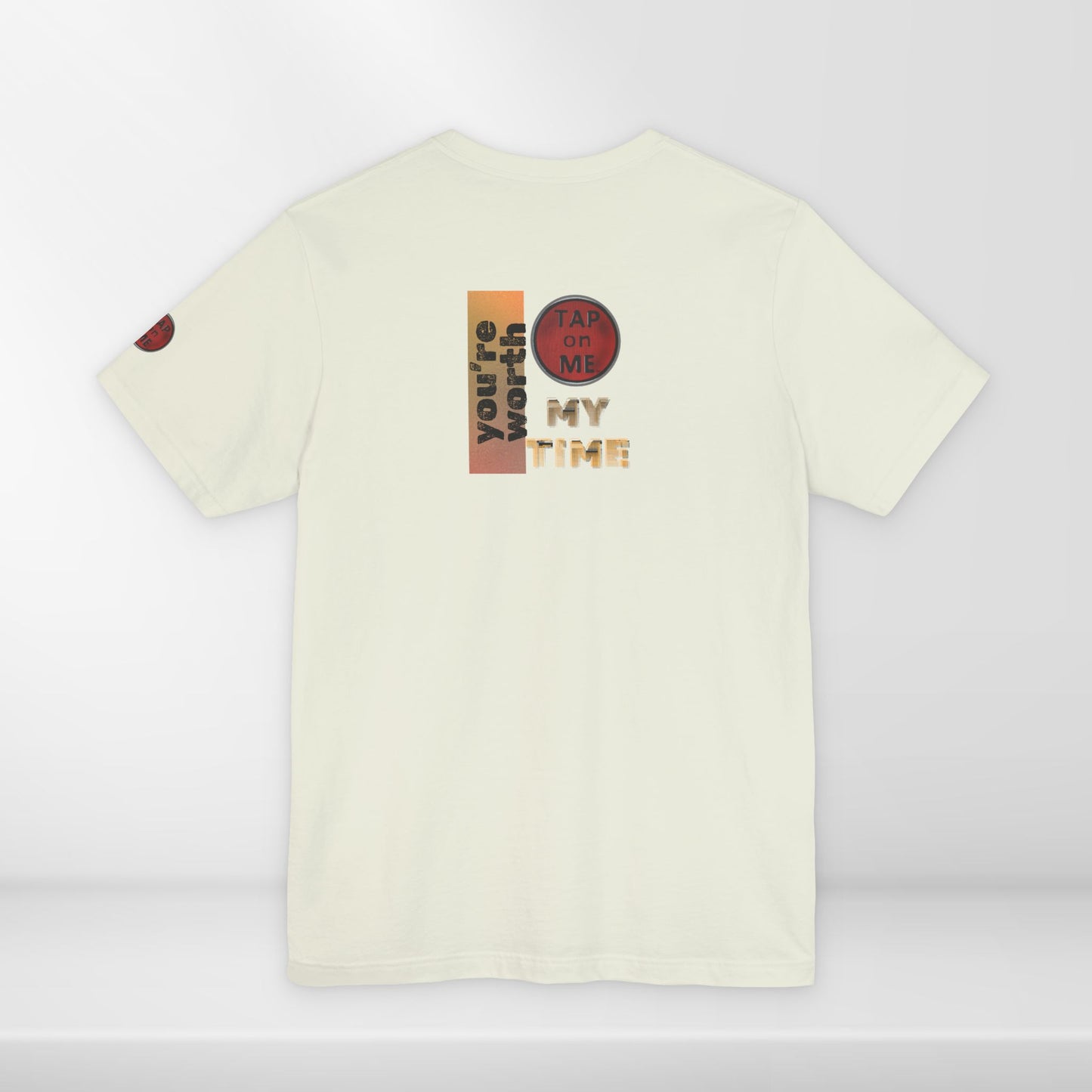 (a11746) You're worth my time (angle) short sleeve