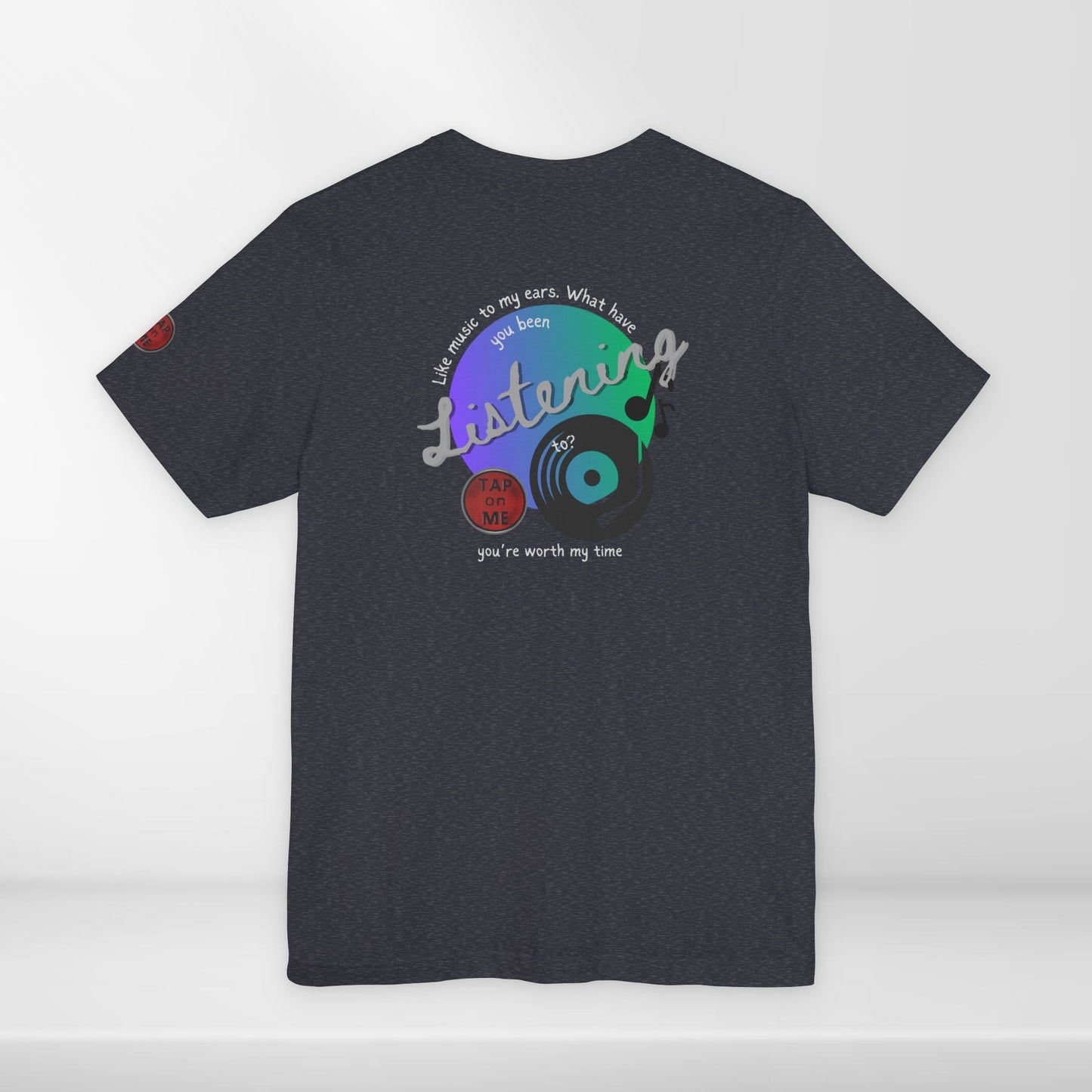 (c11852) What have you been LISTENING to? short sleeve