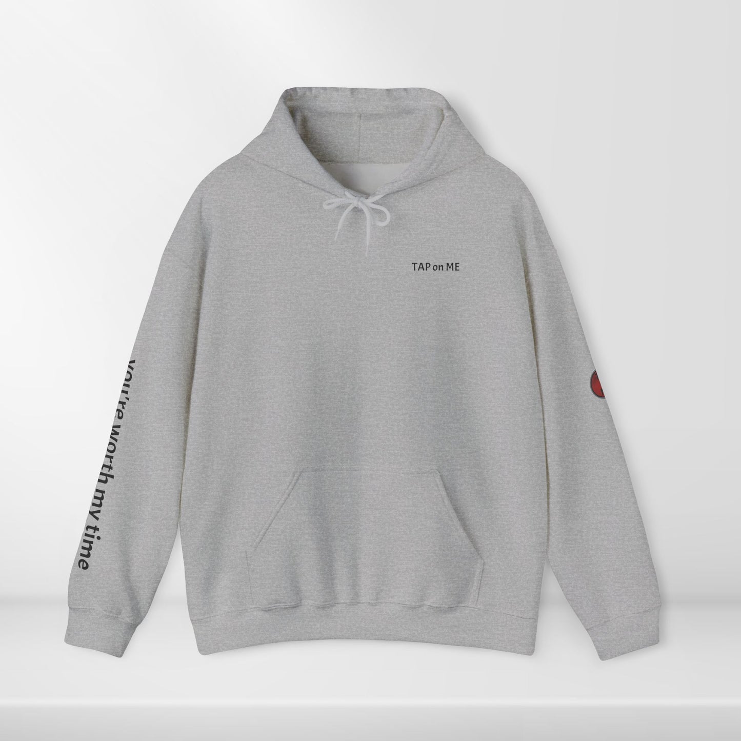 (b30404) No reason needed (wheel) heavy hoodie