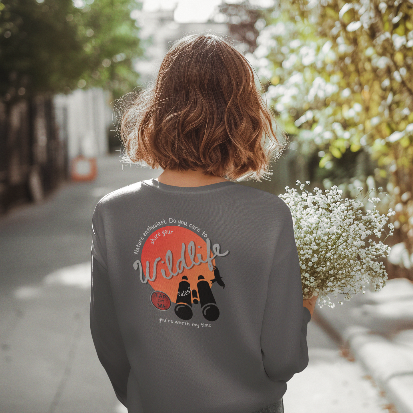 (c20953) Do you care to share your WILDLIFE tales? long sleeve