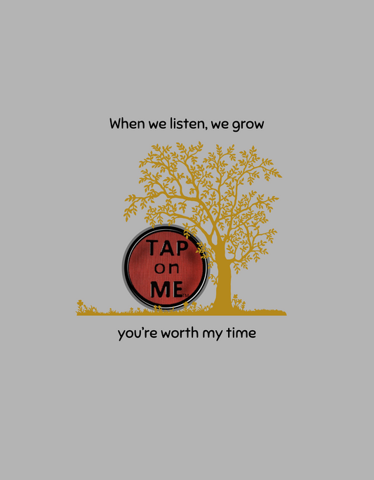 (b30406) When we listen, we grow (tree) heavy hoodie