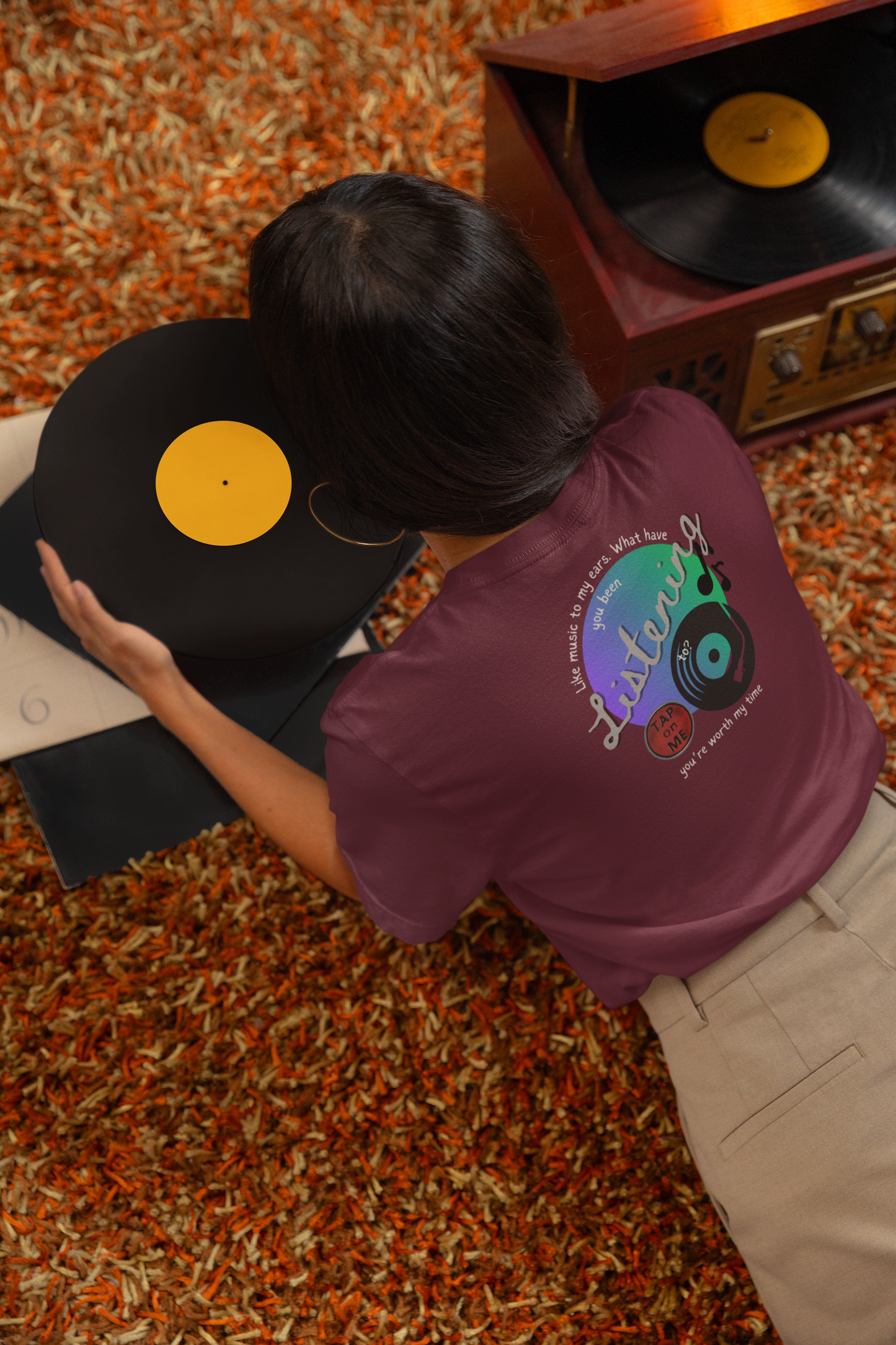 (c11852) What have you been LISTENING to? short sleeve