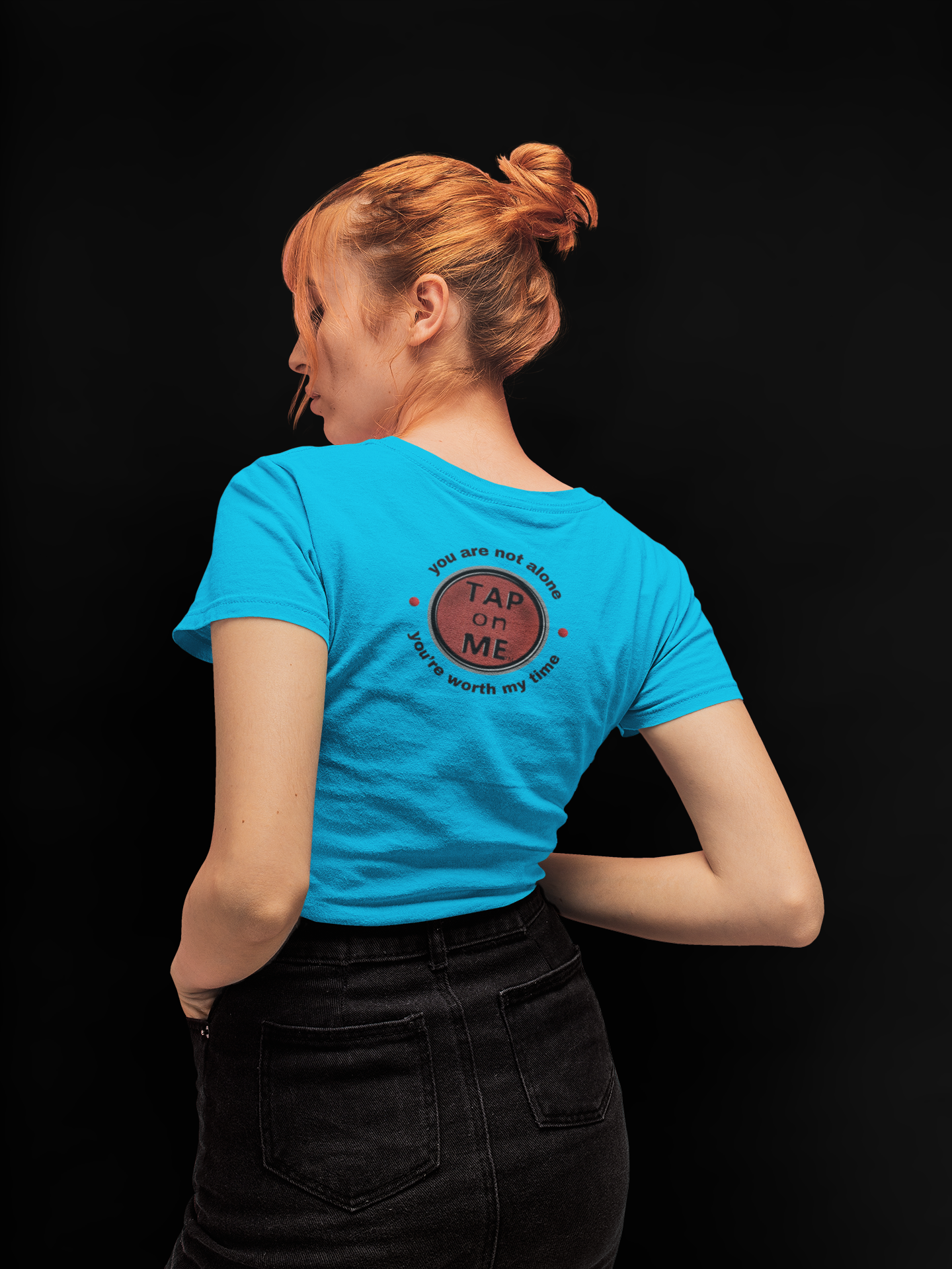 (a10202) You are not alone (shield) short sleeve