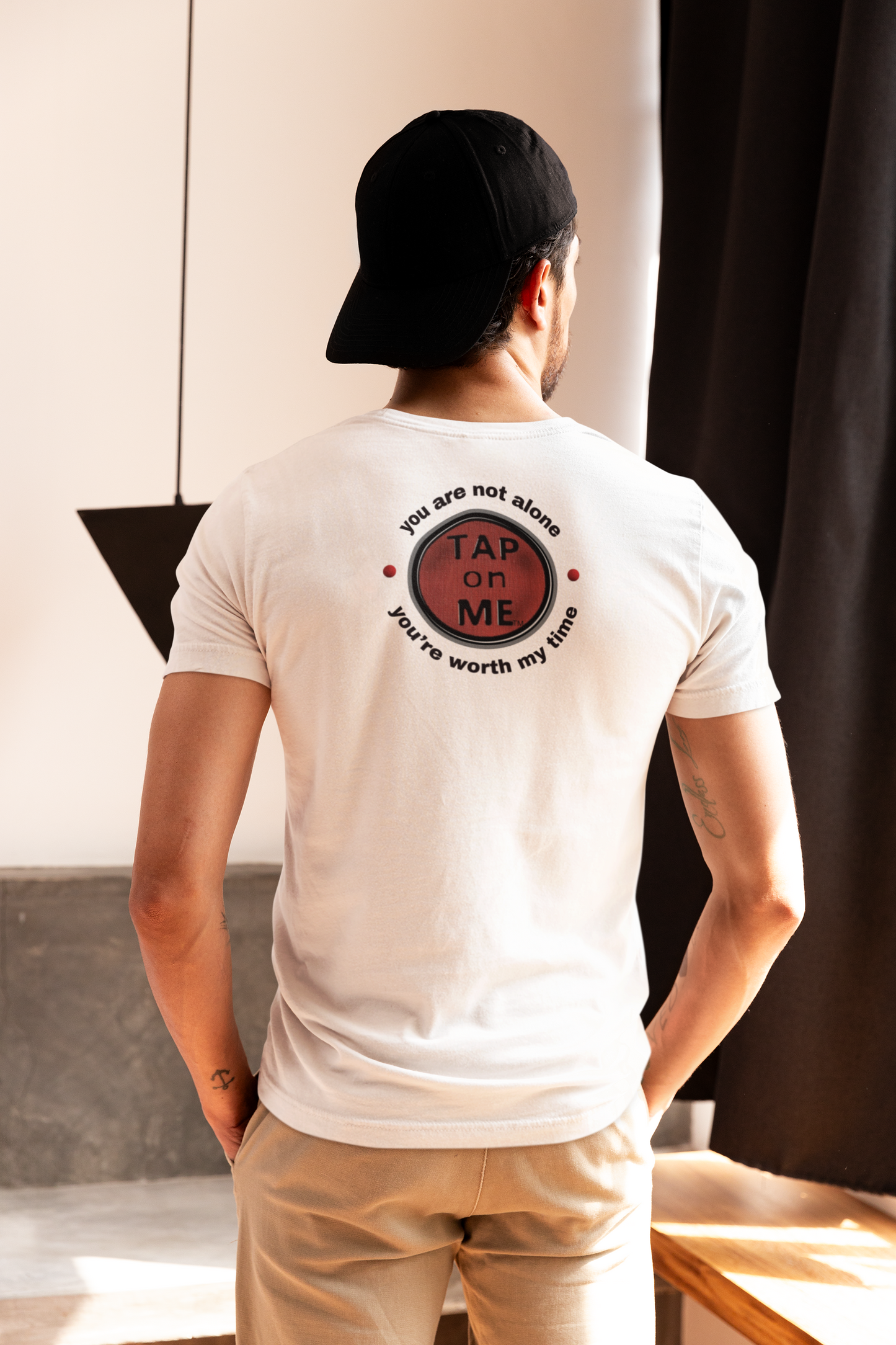 (a10202) You are not alone (shield) short sleeve