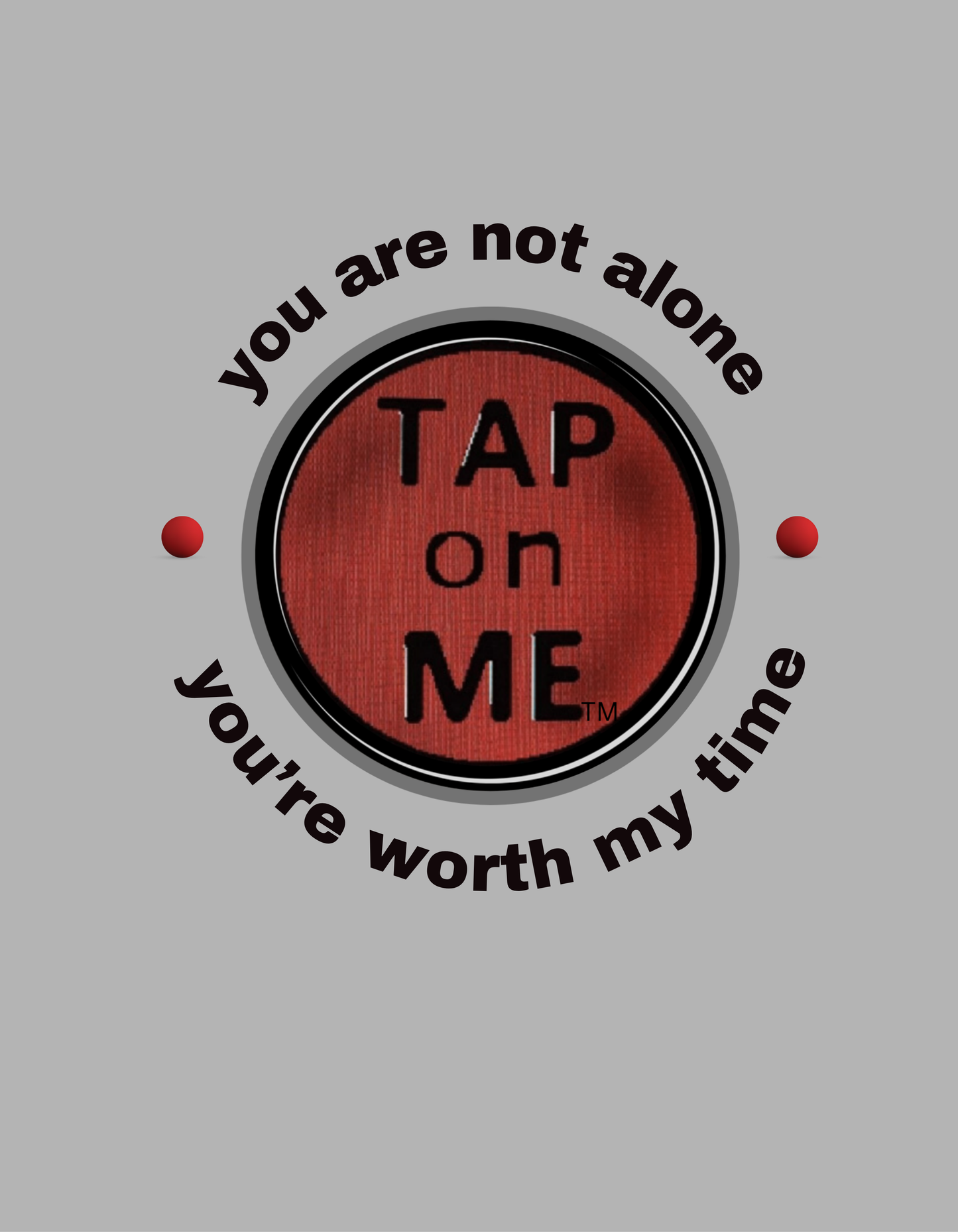 (a10202) You are not alone (shield) short sleeve