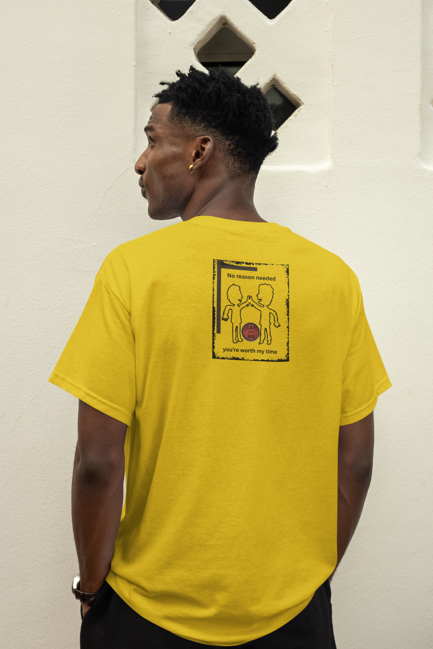 (d10622) No reason needed (outline) short sleeve