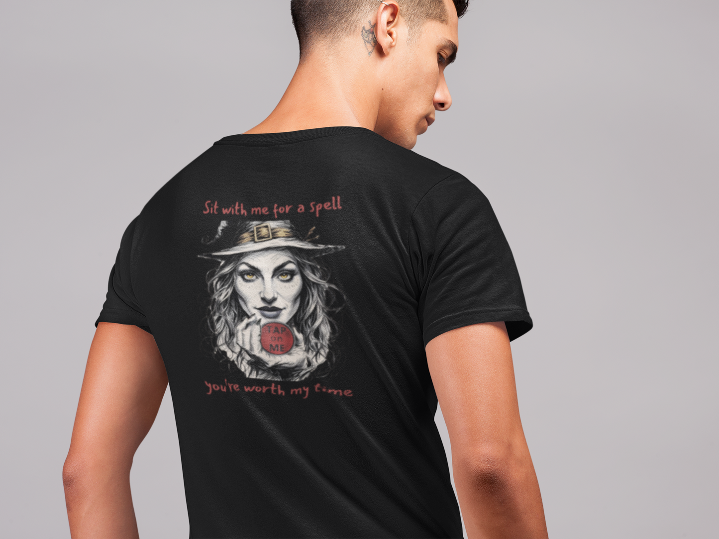 (e11436) Sit with me for a spell (witch) short sleeve