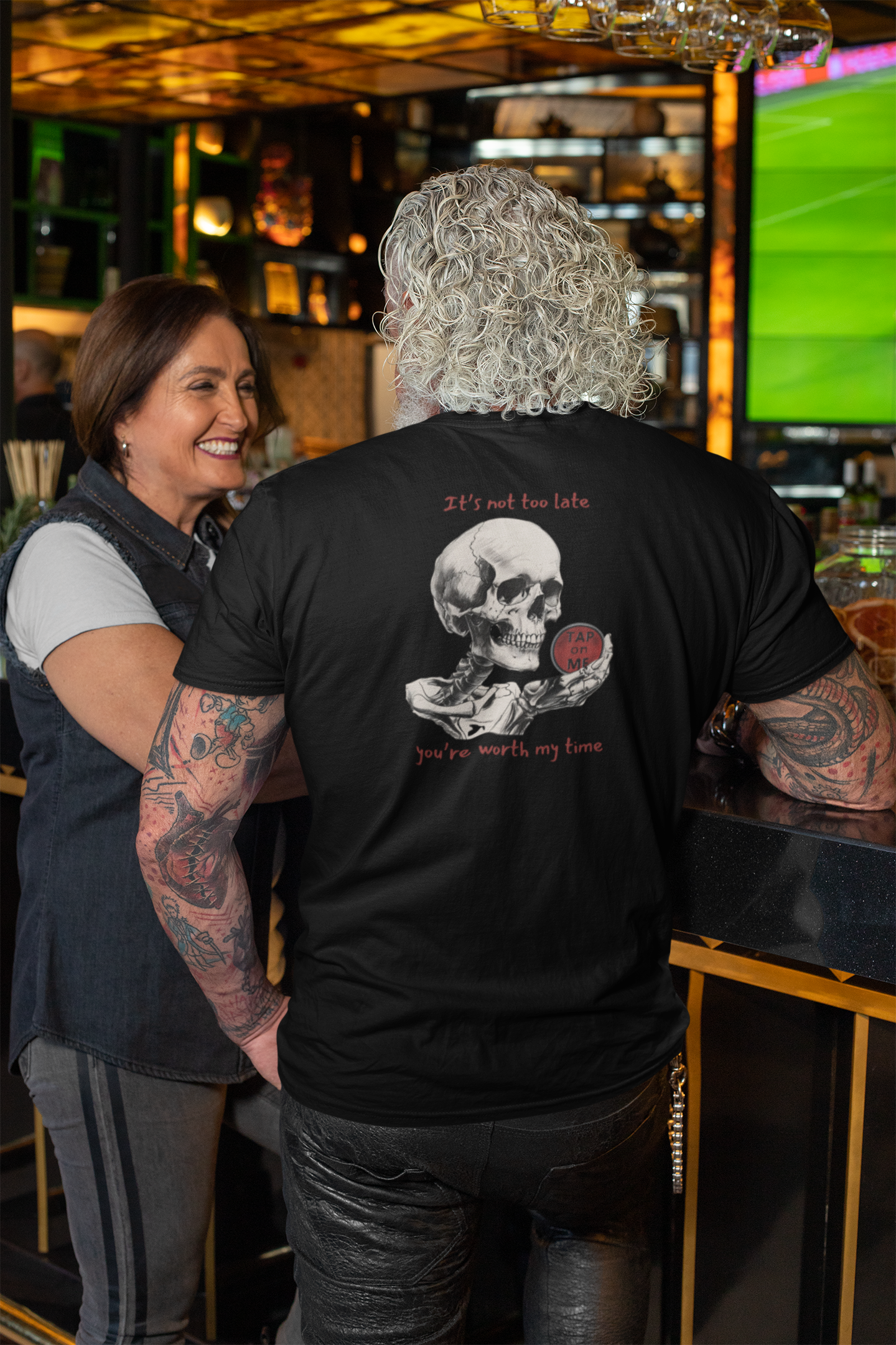 (e11439) It's not too late (skeleton) short sleeve