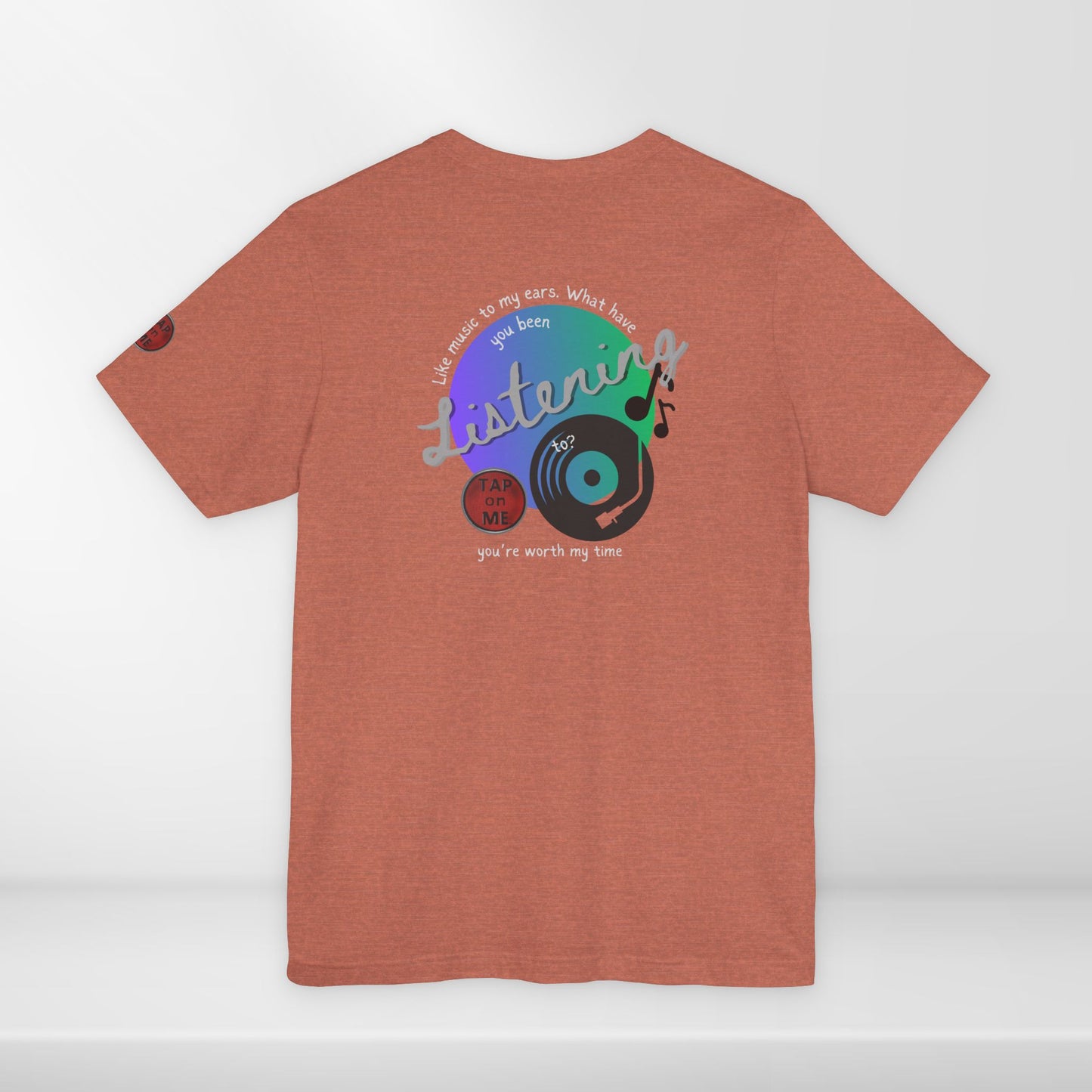 (c11852) What have you been LISTENING to? short sleeve