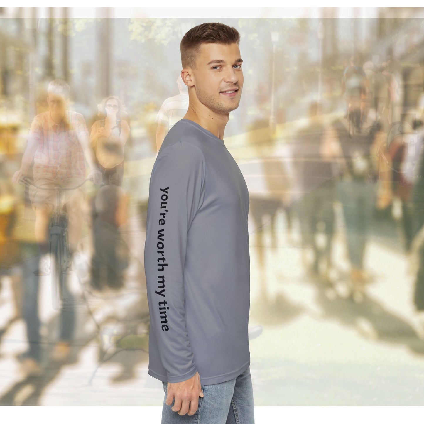 (d21056) Quiet woods, loud healing (forest) long sleeve
