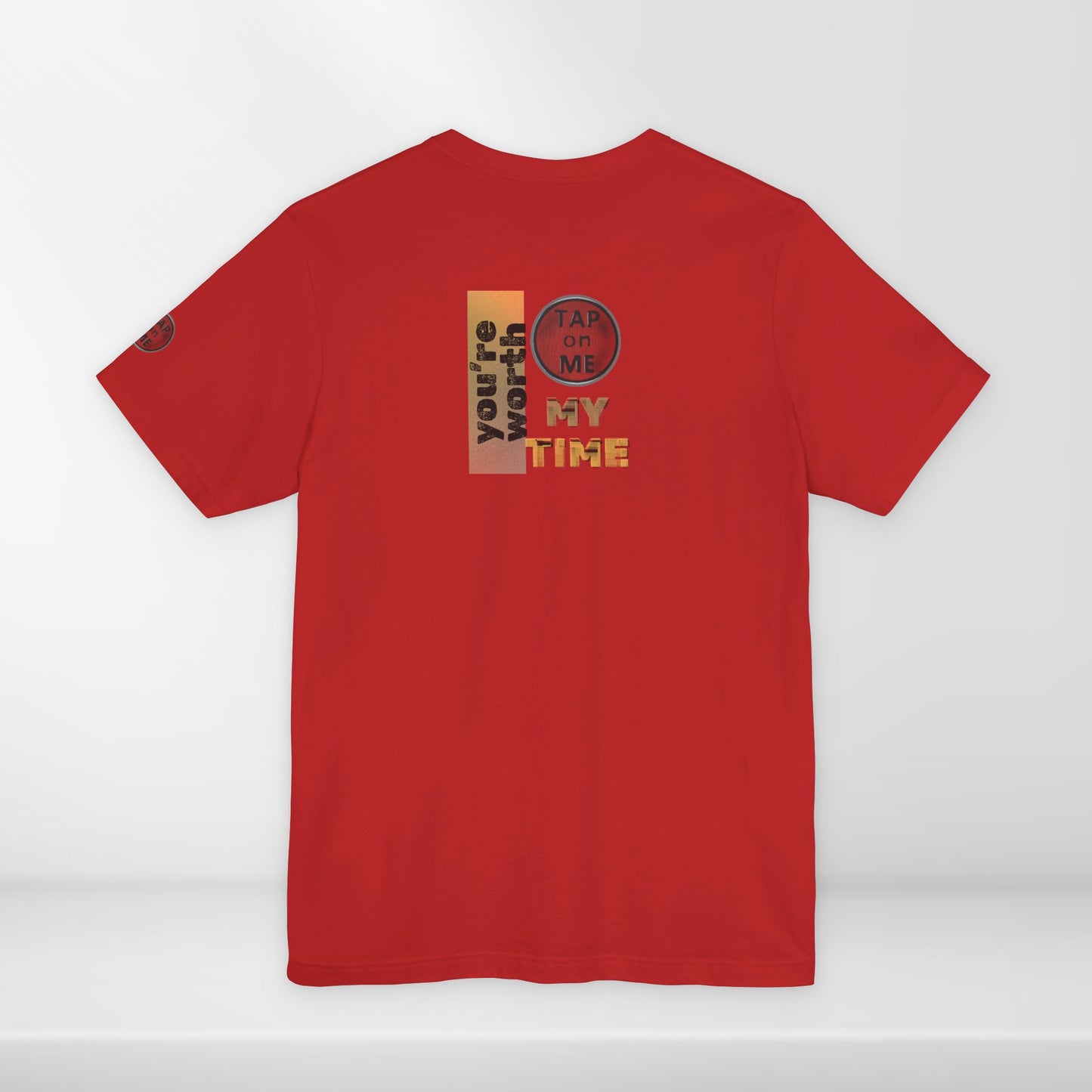 (a11746) You're worth my time (angle) short sleeve
