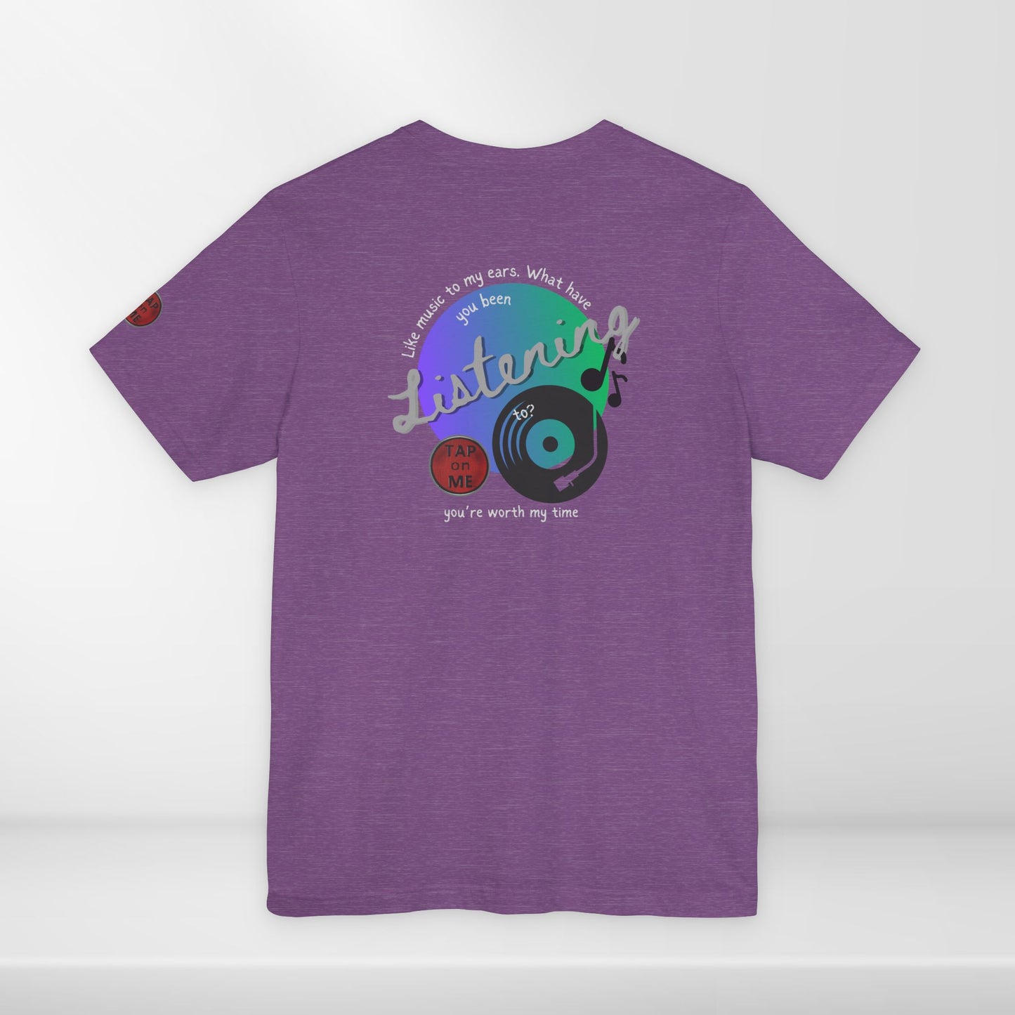 (c11852) What have you been LISTENING to? short sleeve