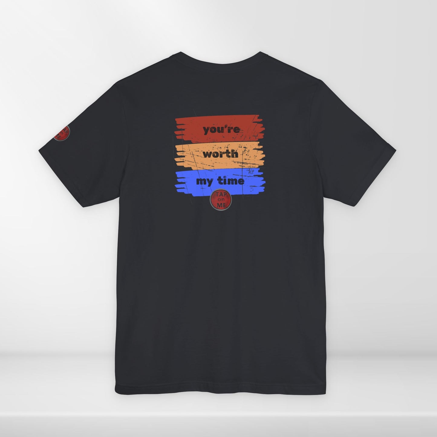 (a11748) You're worth my time (swipe) short sleeve