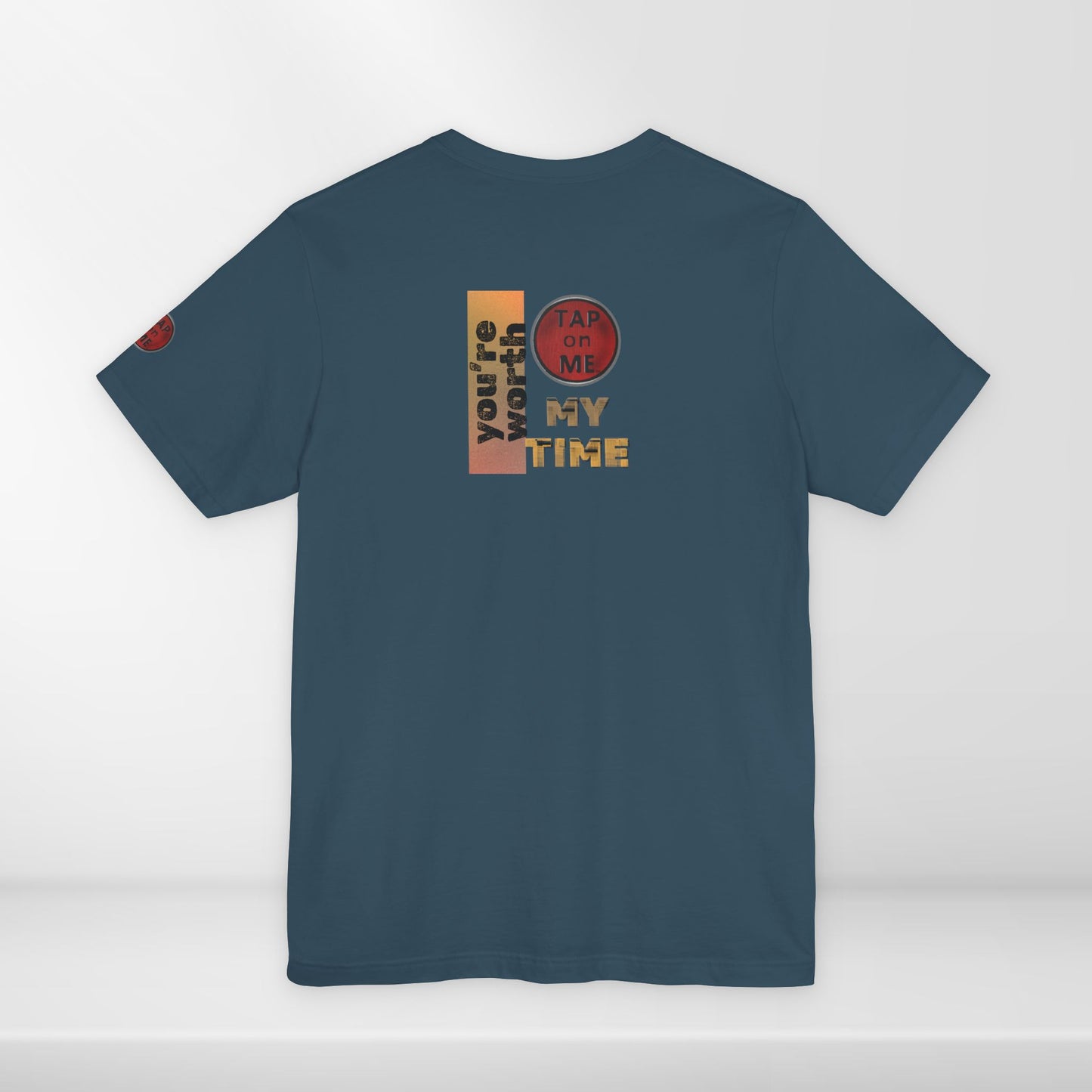 (a11746) You're worth my time (angle) short sleeve