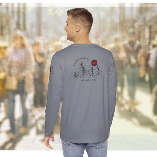 (d21056) Quiet woods, loud healing (forest) long sleeve