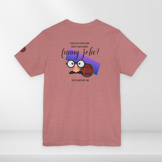 (c10517) What's your favorite FUNNY JOKE? short sleeve