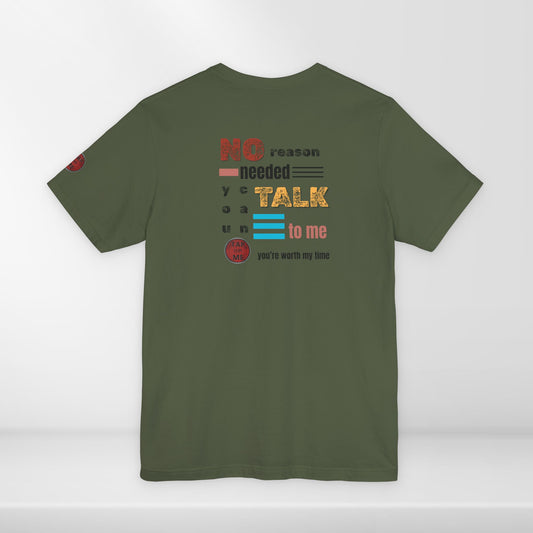(a11749) No reason needed (stack) short sleeve