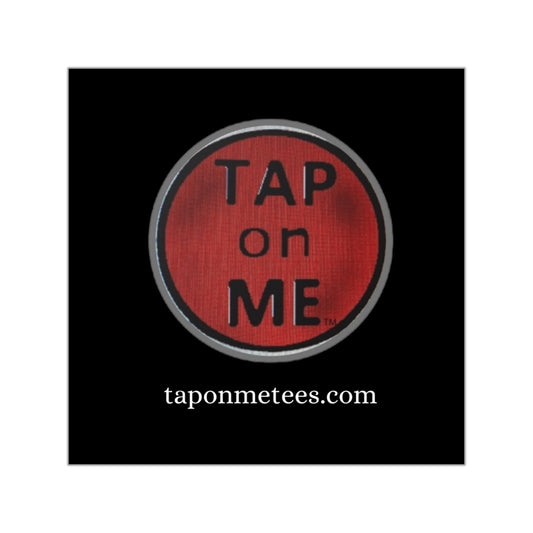 (f80701d) TAP on ME square vinyl decal