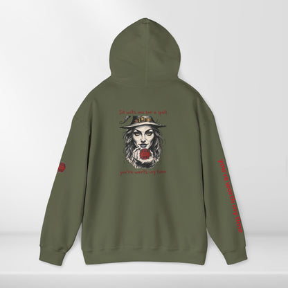 (e31436) Sit with me for a spell (witch) heavy hoodie