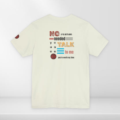 (a11749) No reason needed (stack) short sleeve