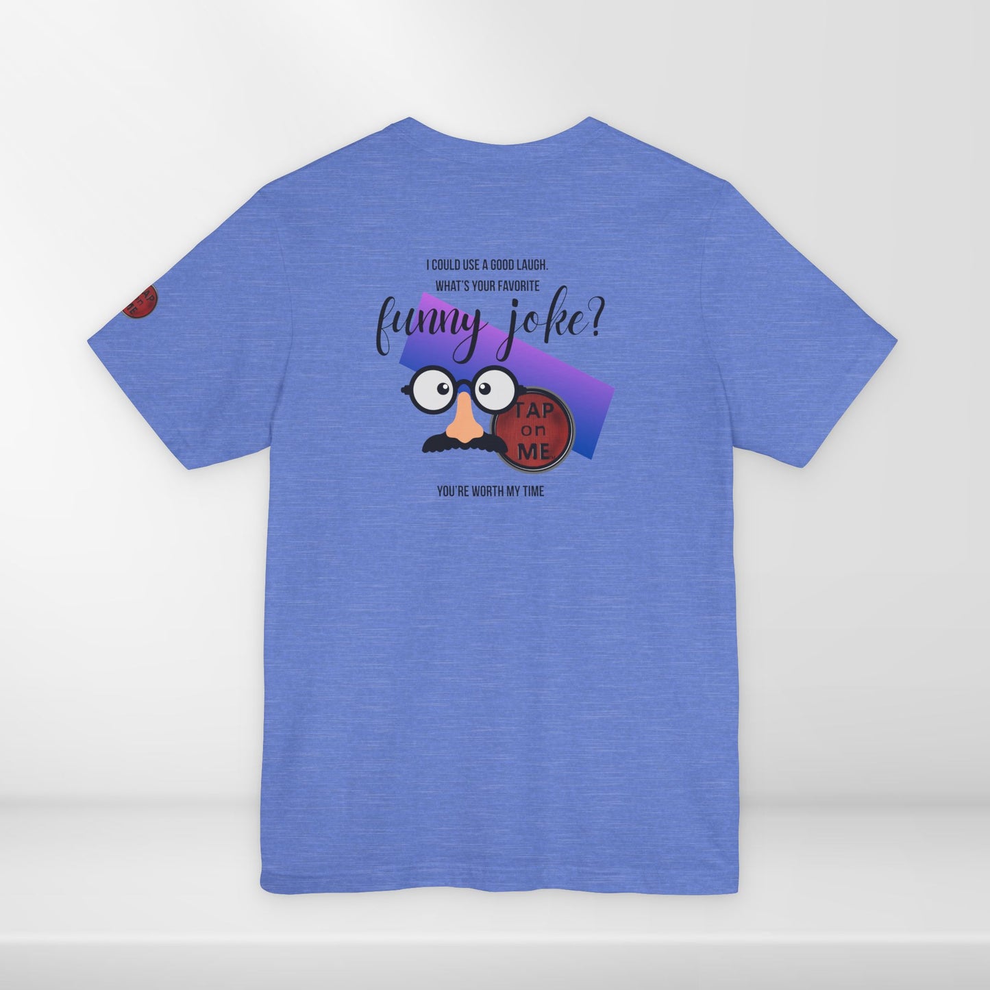 (c10517) What's your favorite FUNNY JOKE? short sleeve