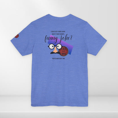 (c10517) What's your favorite FUNNY JOKE? short sleeve