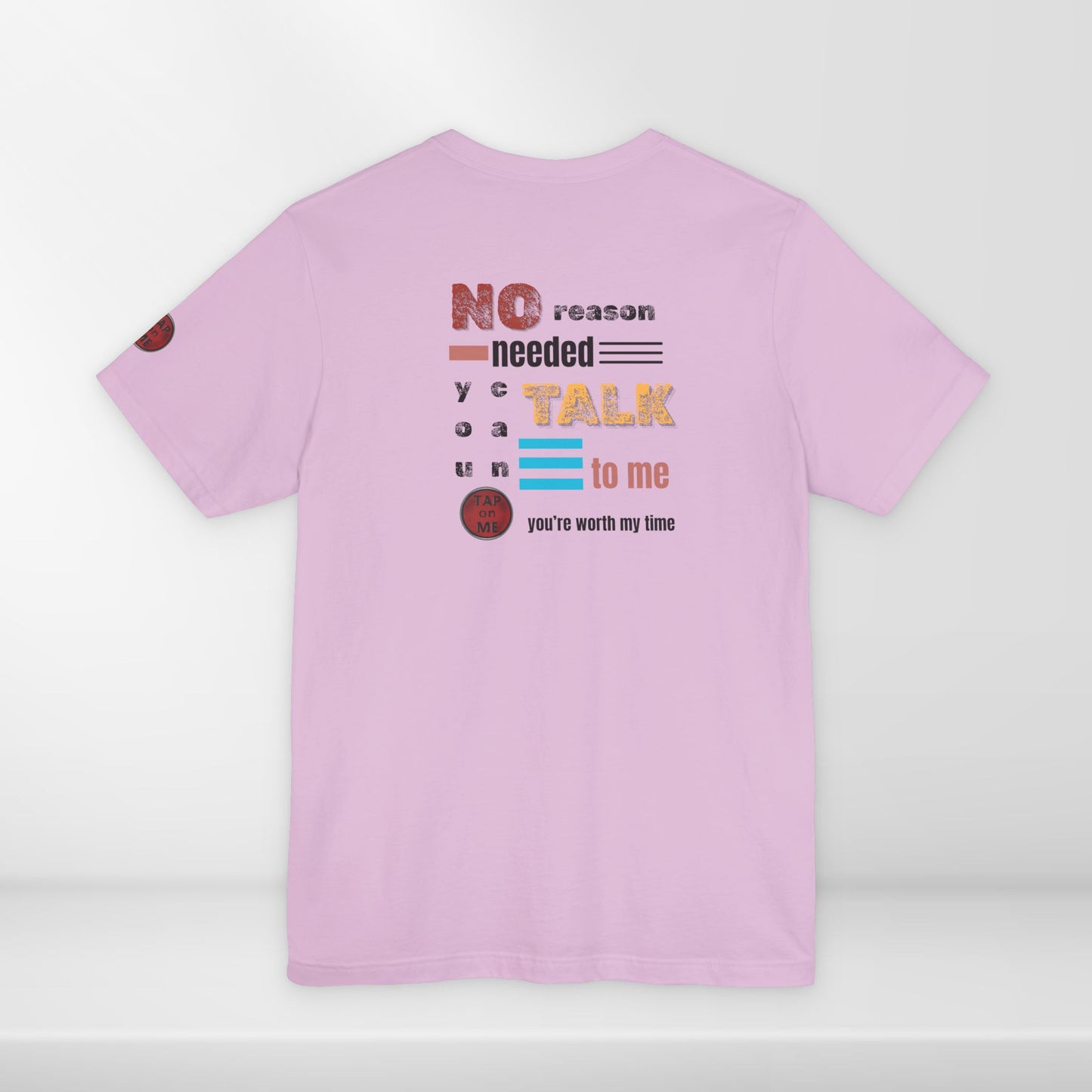 (a11749) No reason needed (stack) short sleeve