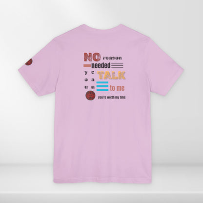 (a11749) No reason needed (stack) short sleeve