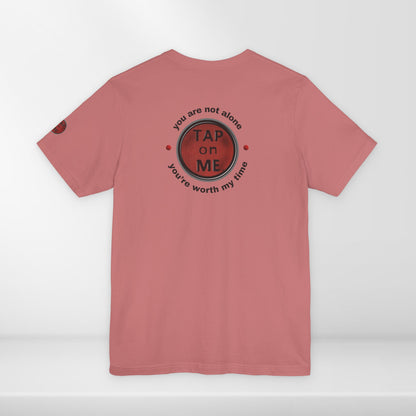 (a10202) You are not alone (shield) short sleeve