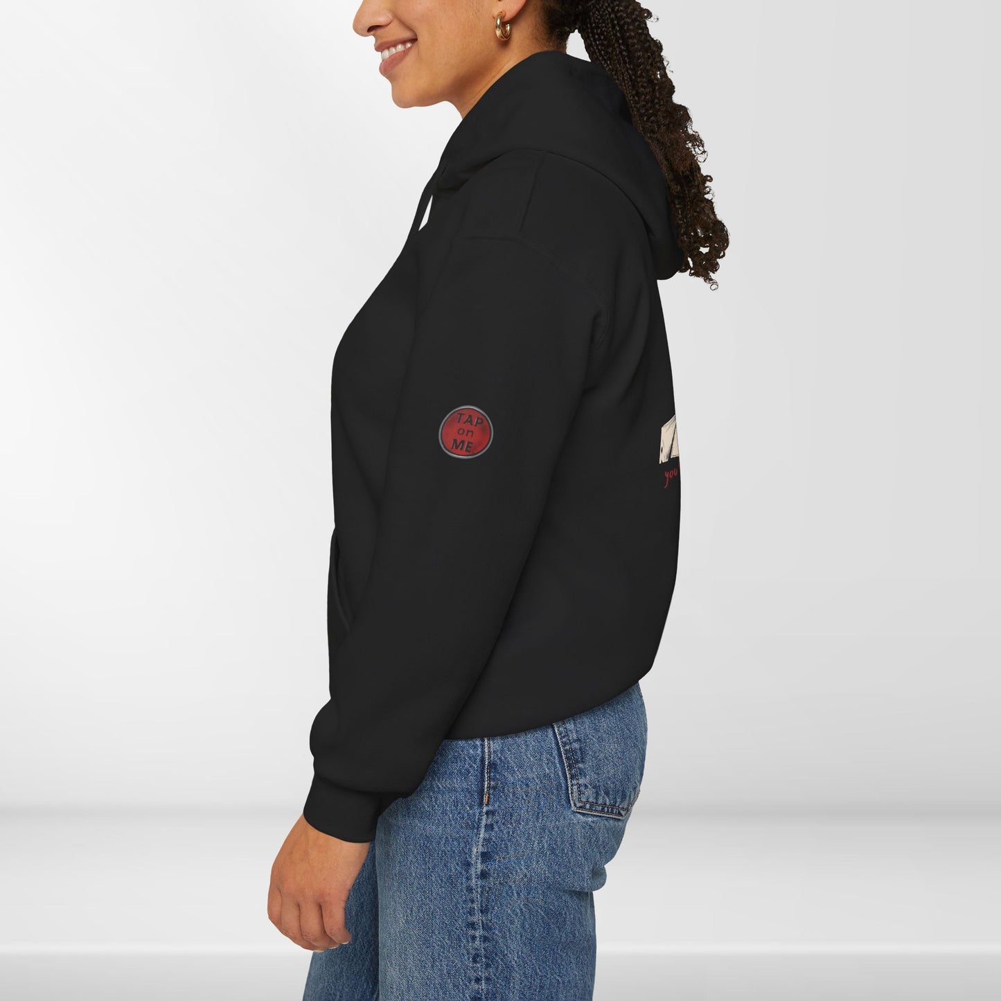(e31438) You are not alone (frank) heavy hoodie
