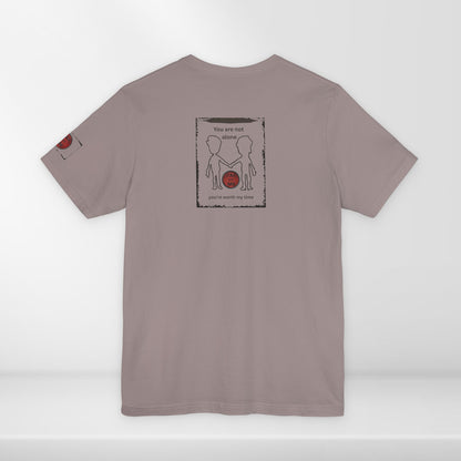 (d10621) You are not alone (outline) short sleeve