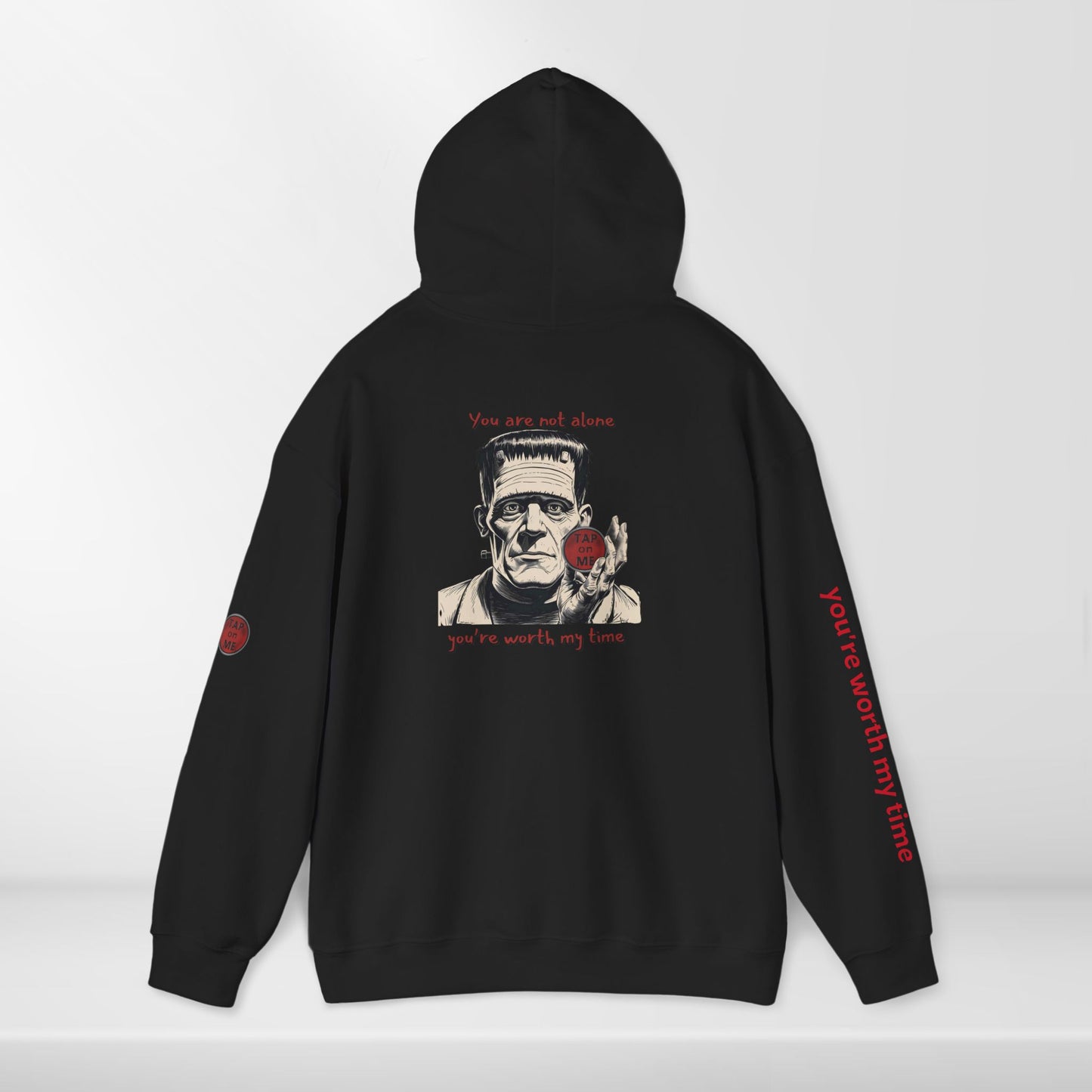 (e31438) You are not alone (frank) heavy hoodie