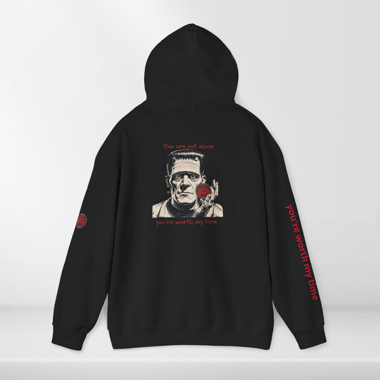 (e31438) You are not alone (frank) heavy hoodie