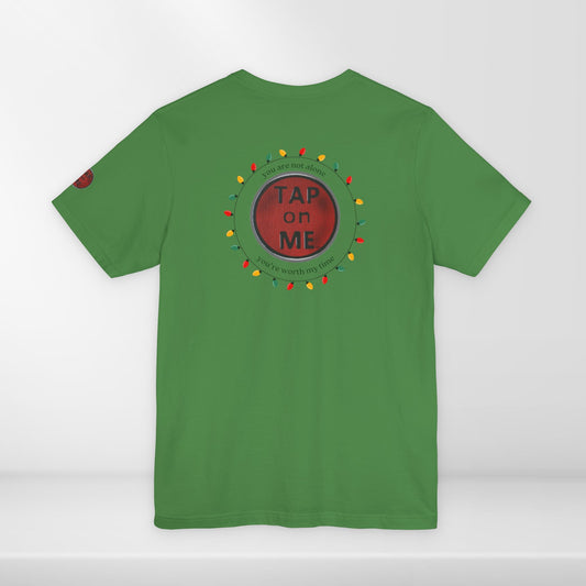 (e12560) You are not alone (Christmas lights) short sleeve