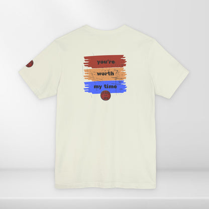 (a11748) You're worth my time (swipe) short sleeve