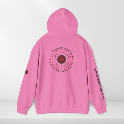 (b30404) No reason needed (wheel) heavy hoodie