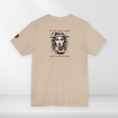 (e11436) Sit with me for a spell (witch) short sleeve